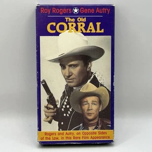 The Old Corral VHS 1989 GoodTimes Home Video Roy Rogers Gene Autry VTG Western - Picture 1 of 9