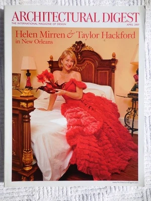 Architectural Digest APRIL 2007 HELEN MIRREN & TAYLOR HACKFORD in New Orleans - Image 1 of 2