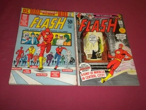 BX10 Flash 208 vf-, 214 gd/vg dc comics 1971-72 bronze age comic book lot - Picture 1 of 11
