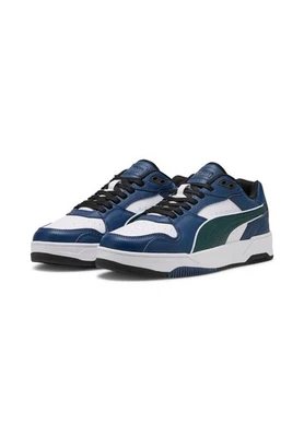 Zapatillas Puma RBD Break Low Unisex 402586 02 Azul/Verde - Imagen 1 de 4