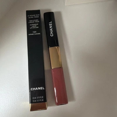 Chanel Le Rouge Duo Ultra Tenue Ultrawear Liquid Lip #154 caramelo intenso  Foto 1 de 4