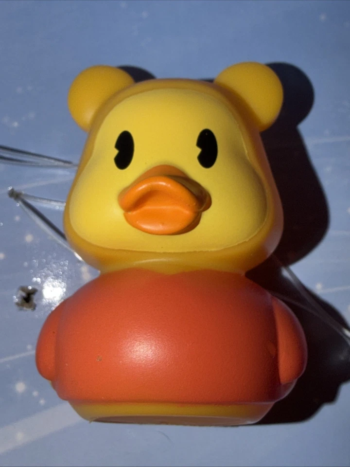 Disney Winnie the Pooh Rubber Duck 3" Jeep Duck Duckie Bath Toy - Image 1 of 1