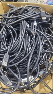 50x Display Port 6 ft Male to Male Cables - Image 1 of 3