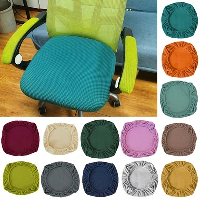 Coprisedia Ufficio Elasticizzato Computer Scrivania Attività Coprisedili Rotanti Slipcovers UK - Immagine 1 di 4