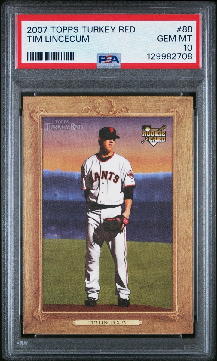 Tim Lincecum 2007 Season Baseball Sports Trading Cards