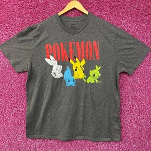 Maglietta Nintendo Pokemon Starter Anime Poster 2XL - Foto 1 di 4