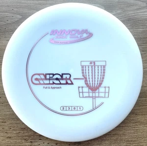 Innova Disc White Golf Disc Aviar Putt and Approach 140 Gram Pink Logo - Picture 1 of 2