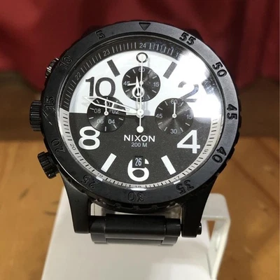 Nixon 48-20 Chrono Battery Powered Watch Quartz Movement Chronograph Stainless - Image 1 of 4