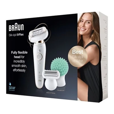 Braun Silk-épil 9 Flex Epilator Kit Wet & Dry – Brand New Sealed - Image 1 of 4
