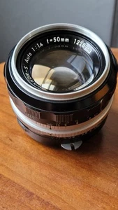 Nikkor-S Auto 50 mm f/1.4 Nippon Kogaku Japan #1228963 Nikon F ✨️ - Imagen 1 de 9