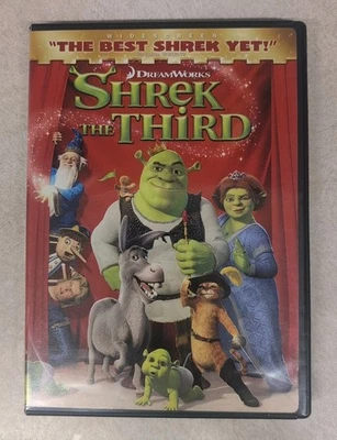 Shrek the Third (DVD, 2007) Eddie Murphy Mike Myers **Buy 2 Get 1 Free** - Image 1 of 2