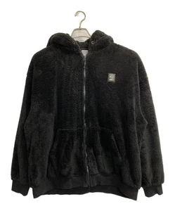 【US Duty Included】EBBETS FIELD FLANNELS                    Zip-up boa jacket bla - Picture 1 of 3