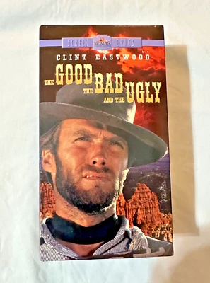 The Good, the Bad, and the Ugly (VHS) 2 Tapes Clint Eastwood MGM/UA Screen Epics - Image 1 of 4