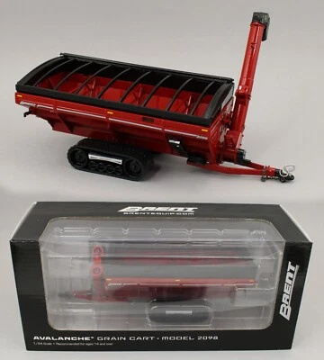 2025 SPECCAST 1:64 *BRENT* RED 2098 Equalizer *TRACKED GRAIN CART* NIB! - Image 1 of 4
