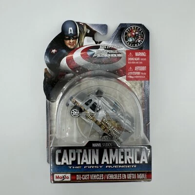 NEW Maisto 1:64 Captain America The First Avenger Rescue Panel Van Truck - Image 1 of 4
