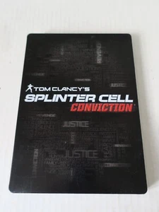 SPLINTER CELL CONVICTION - STEELBOOK - JEU + CD SOUNTRACK XBOX 360 - Français - Bild 1 von 4