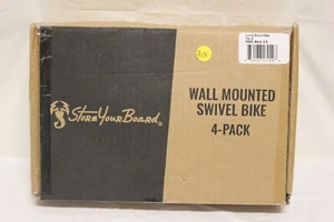 StoreYourBoard Swivel Bike Wall Rack, Garage Hanger Hook, 3 Pack D3 - Picture 1 of 5