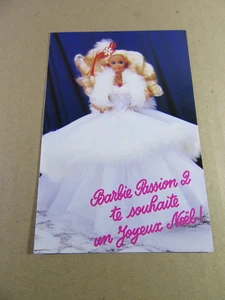 209V 1 Foto Color Corte Sobre Un Catálogo Barbie Feliz Noel 10 X 14.8CM - Bild 1 von 2
