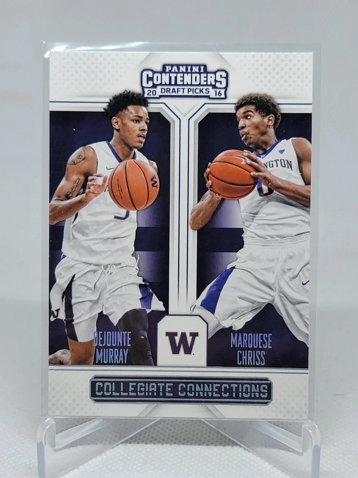 2016-17 Contenders Draft Picks Collegiate Connections #2 Dejounte Murray D6H - Image 1 of 1