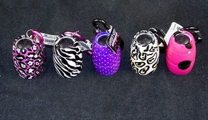 6 Bulb LED Carabiner Nugget Flashlight ~ 5 Fashion Patterns, Clips Anywhere - Picture 1 of 24