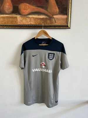 CAMISETA DE FÚTBOL DE ENTRENAMIENTO INGLATERRA 2014 2015 CAMISETA DE FÚTBOL NIKE 587906-051 talla L HOMBRE Foto 1 de 4