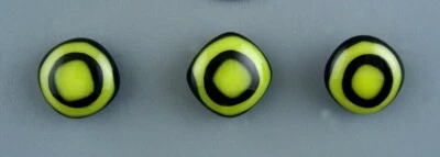 HANDMADE FUSED GLASS BUTTON - SET OF 3 - Image 1 of 4