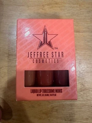 Jeffree Star Cosmetics Mini Liquid Lip Threesome PRICKED Authentic New In Box - Image 1 of 2