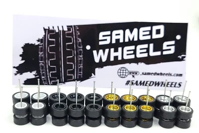 10 juegos llanta mix color neumático negro 10/12mm #50 Foto 1 de 4