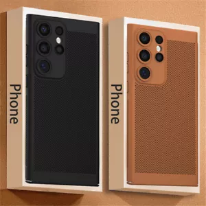 Funda Para Samsung S23 S22 Ultra S21 A54 A24 A34 Transpirable Disipación de Calor Cubierta - Imagen 1 de 20
