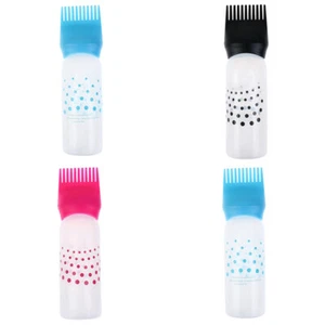 120ml Dyeing Shampoo Bottle Hair Dye Brush Bottle Empty Applicator Bottle Bottle - Picture 1 of 15