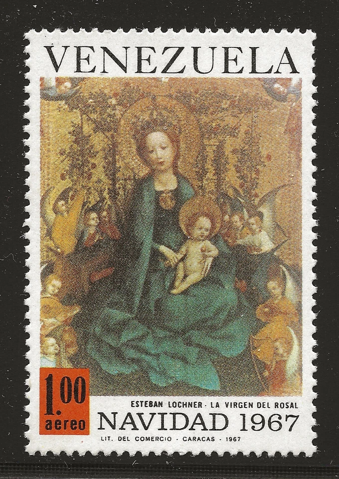 委内瑞拉 Scott #C976,单 1967 年全套 FVF 全新无标签 — 第 1/1 张图片
