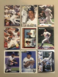 Raul Mondesi ⚾️LA Dodgers Baseball Cards ⚾️ 9 Card Lot W/ Topps RC ⚾️ - Picture 1 of 12