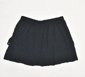 NEW Loft Plus Women Flare Mini Skirt Polka Dot Polyester Black Size 16/18 Lined - Picture 1 of 8