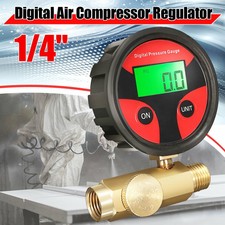 Digital Air Pressure Regulator Gauge Paint Spray Gun Airbrush Gauge Valve Tool