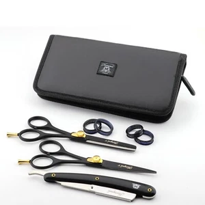 Quality Hairdressing Cutting Thinning Scissors Barber Salon Shear Shaving Razor - Picture 1 of 23