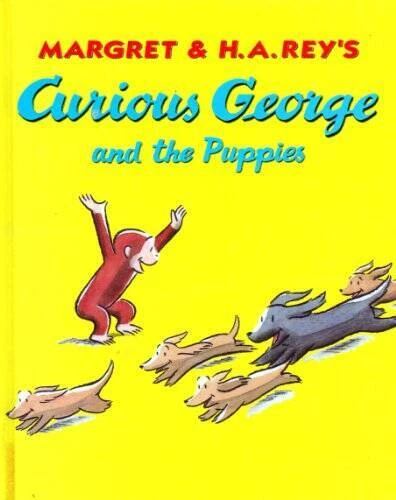 Curious George and the Puppies - Hardcover By Margret  HA Rey - GOOD - Image 1 of 1