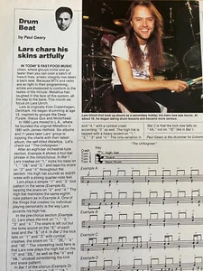 Metallica, Full Page Vintage Clipping - Picture 1 of 1