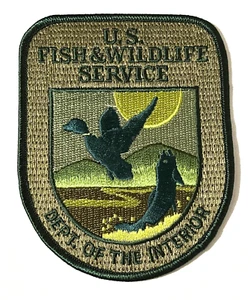 US FISH & WILDLIFE SERVICE DEPARTMENT OF THE INTERIOR SUBDUED PATCH (SPC5) - Bild 1 von 3