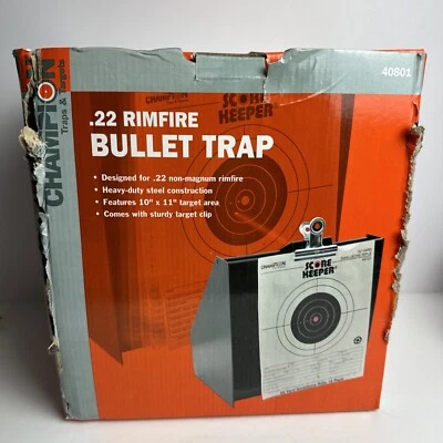 Champion Traps and Targets .22 Bullet Trap Rimfire Only - Image 1 of 4