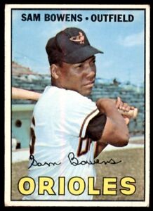 1967 Topps Sam Bowens - Good Baltimore Orioles #491