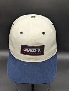 90s Vntg And 1 Logo Basketball Silhouette Swagger Rare Snapback Hip Hop Street - Picture 1 of 6