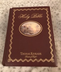 Holy Bible Thomas Kinkade New King James Version Painter of Light NKJV 2002 - Picture 1 of 11
