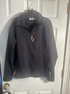 Fjallraven Buck Fleece Jacket Size M Black - Picture 1 of 5