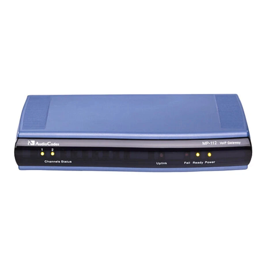 Audiocodes MediaPack 112 2 FXS Analog VoIP Gateway MP112/2S/SIP - Image 1 of 1