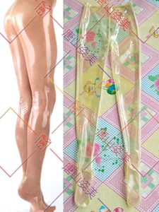 Men Latex gummi trousers rubber high waist latex leggings 0.4mm - Picture 1 of 3