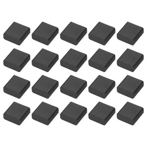 20 szt. USB 2.0 Port Cap Cover Silikonowy ochraniacz do kabla do transmisji danych USB, czarny - Zdjęcie 1 z 5