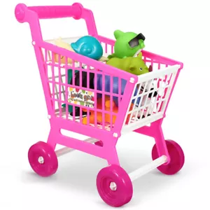 Play Shopping Cart Grocery Kids Children Simulation Toddler - Picture 1 of 12
