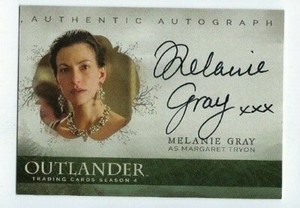 Cryptozoic Outlander season 4 autograph Melanie Gray
