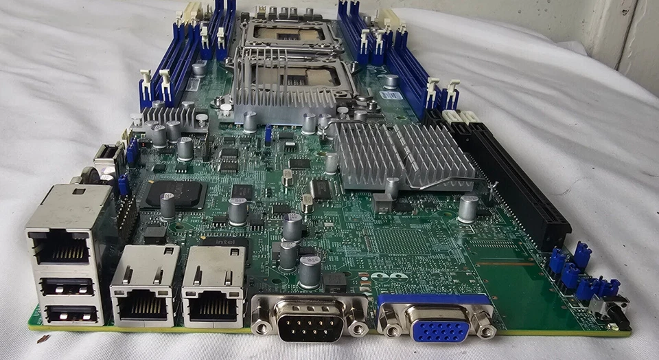 NEW X9DRT-F Serverboard From SuperMicro CS-808 6017TR-TF 1U 4-bay Server F32 - Image 1 of 4