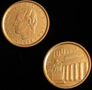 *GUTSE* J. CARLOS I-9, 100 PESETAS 1994, LIS ANVERSO, SIN CIRCULAR. - Imagen 1 de 1